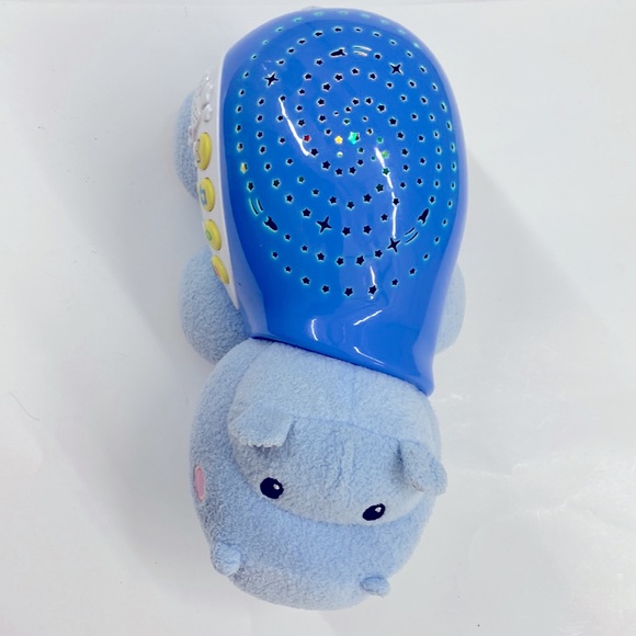 VTech Baby Lil' Critters Soothing Starlight Hippo, Blue - Picture 5 of 8
